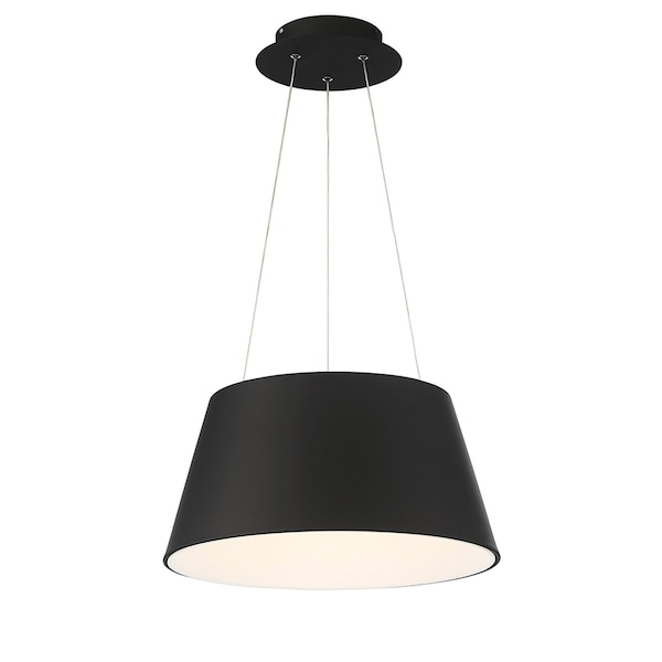 Dweled Vida 24in LED Pendant 3000K in Black PD-727 - main